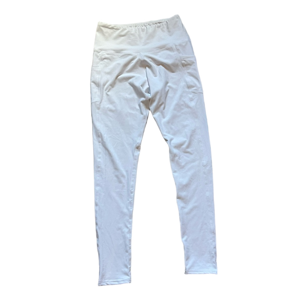 White Skinny Women’s Athletic Leggings
